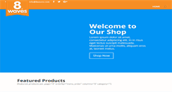 Desktop Screenshot of 8waves.com